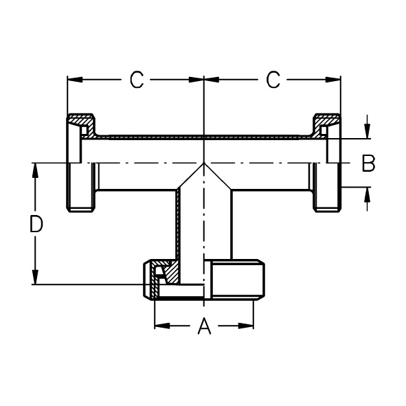 T-Stück GGK